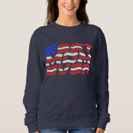 Bästa Mamma någonsin, USA, flagga T Shirt