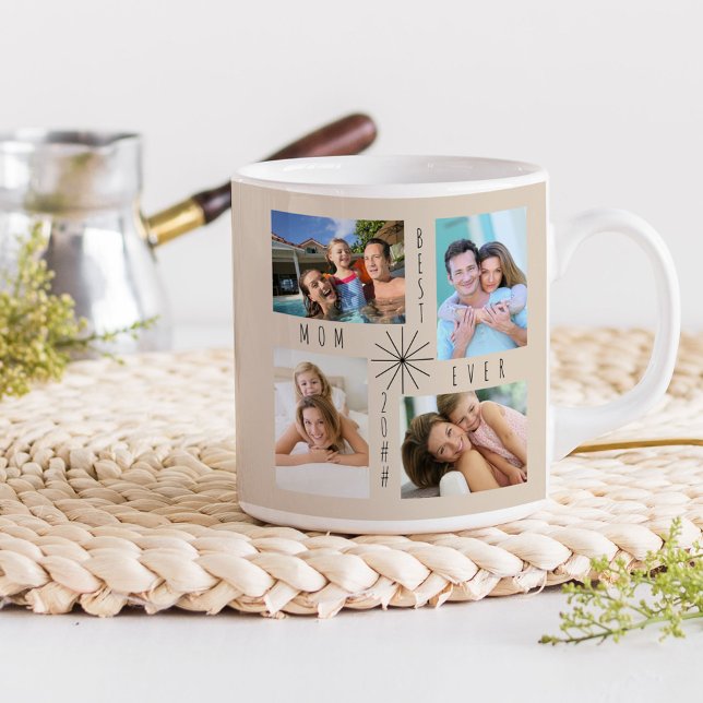 Bästa Mamma någonsin, vilket år som helst, 8 Foto  Kaffemugg (Skapare uppladdad)