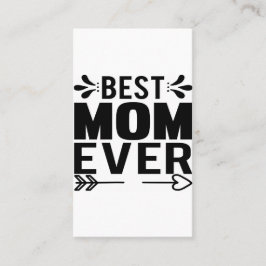Bästa Mamma någonsin! Visitkort