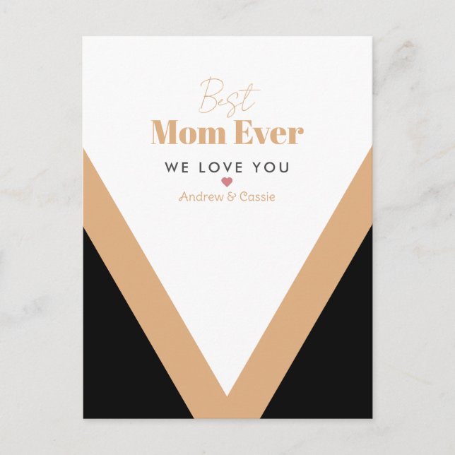 Bästa mamma någonsin vykort (Framsida)