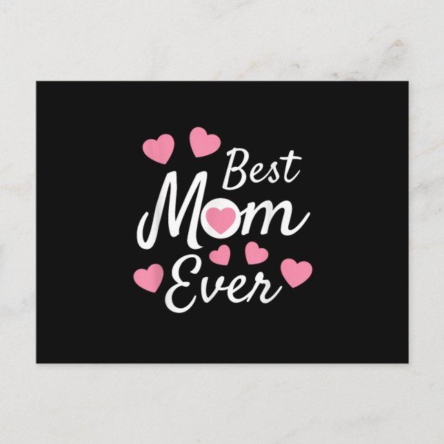 Bästa Mamma någonsin Vykort (Framsida)