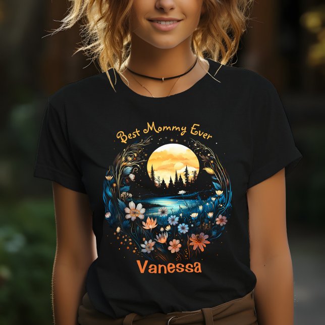 Bästa Mamma någonsin Whimsigoth Nature Fairy Wildb T Shirt (Skapare uppladdad)