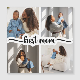 Bästa Mamma-Personlig 4-fotokollage