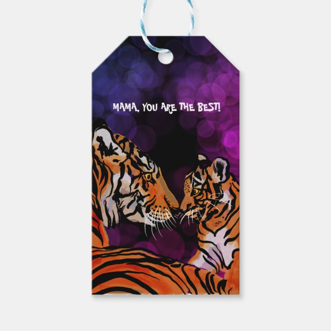 bästa mamma presentetikett (Framsidan)