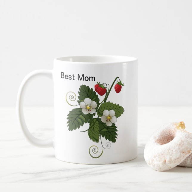 Bästa mamma ro kaffemugg (Med munk)