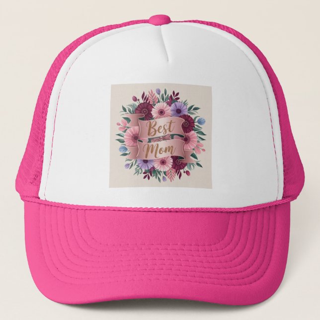 Bästa Mamma Rosa Keps (Framsida)