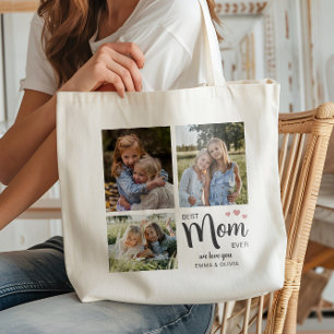 Bästa Mamma Skapa ditt eget foto Tygkasse