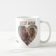 Bästa mamma söta hjärta foto mors dag  