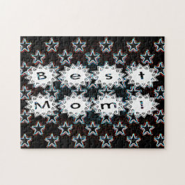 Bästa Mamma-stjärnor i Neon Puzzle Pussel