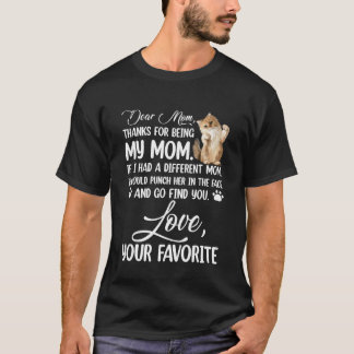 Bästa Mamma tack för att du är min Mamma T Shirt