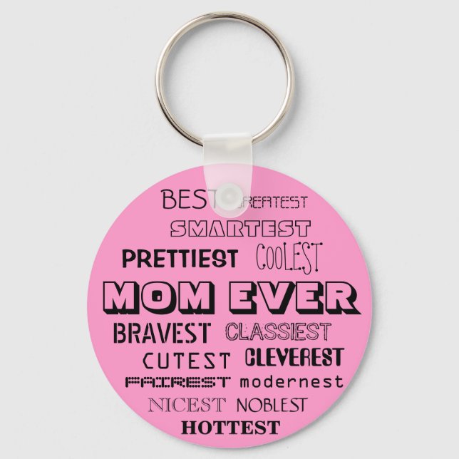 BÄSTA MAMMA VARJE NYCKELRING (Framsida)