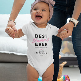 Bästa Mamman någonsin | Bodykostym för första Mors T Shirt