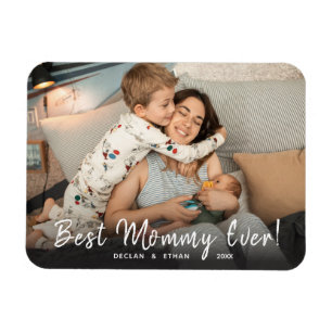 Bästa Mamman någonsin Flexibel fotomagnet Magnet