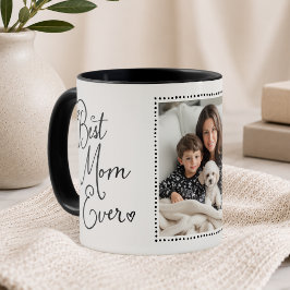 Bästa mamman någonsin Whimsical 1-foto-mugg Mugg