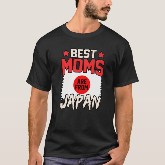Bästa Mammor är från Japan T Shirt (Framsida)