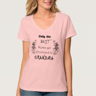 Bästa Mammor befordrad till mormor T-shirt