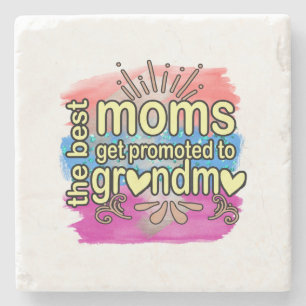 Bästa Mammor befordras till mormor Stenunderlägg