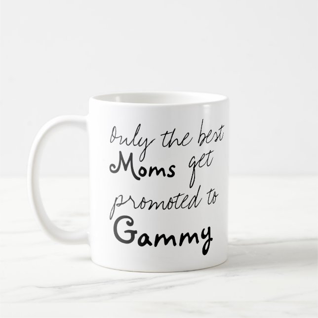 Bästa Mammor kan befordras till Gammy Coffee Kopp  (Vänster)