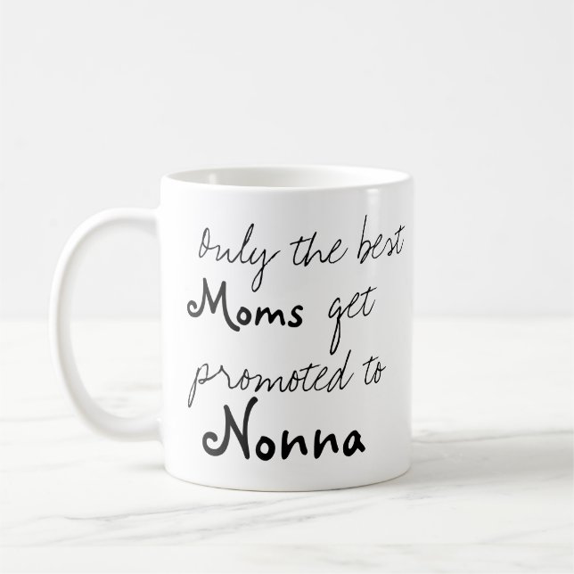Bästa Mammor kan befordras till Nonna Coffee Kopp  (Vänster)