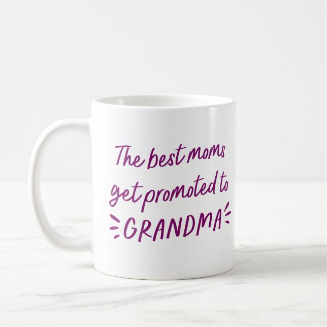 Bästa Mammorna befordras till mormor Kaffemugg (Vänster)
