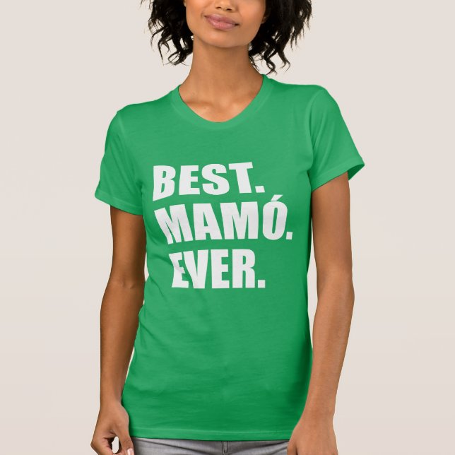 Bästa mamo någonsin Irish Grandmor Tee (Framsida)