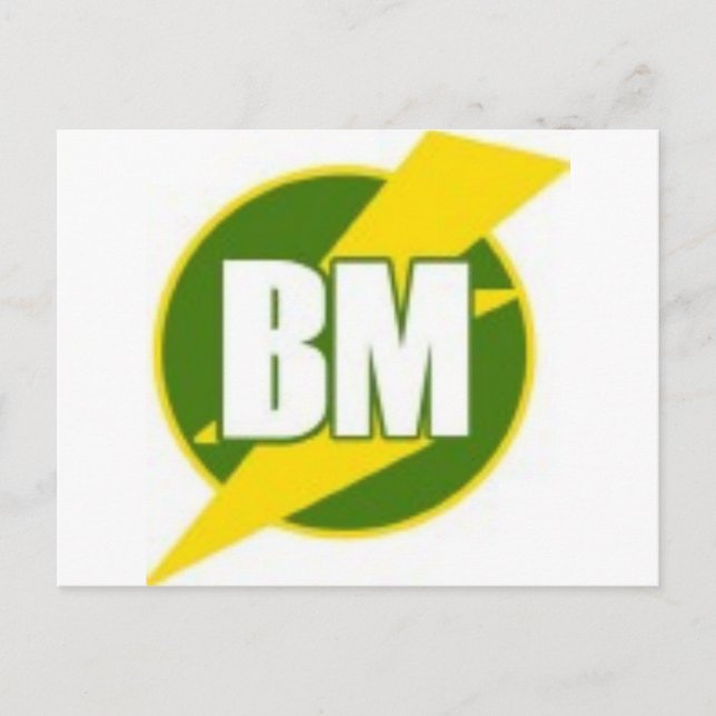 Bästa man B/M Vykort (Framsida)