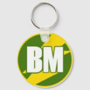 Bästa man (BM) - Nyckelkedja Nyckelring