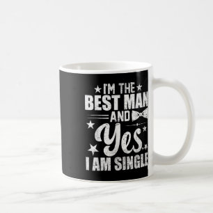 Bästa Man Bröllop Trossgossar Roligt Bröllop Bache Kaffemugg