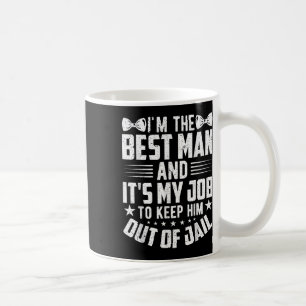 Bästa Man Bröllop Trossgossar Roligt Bröllop Bache Kaffemugg