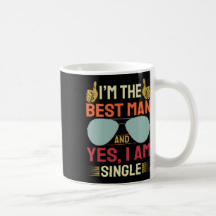 Bästa Man Bröllop Trossgossar Roligt Bröllop Bache Kaffemugg