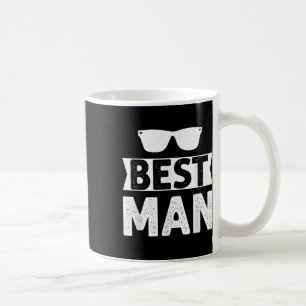 Bästa Man Bröllop Trosskarlar Roligt Bröllop Bache Kaffemugg