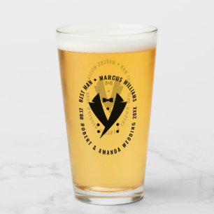 Bästa man-Eleganten Tuxedo Bröllop Glaskopp