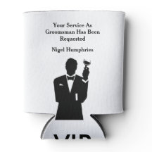 Bästa man eller Groomsman Inbjudan