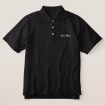 Bästa man Embroiderade Shirt<br><div class="desc">Best Man Shirt</div>