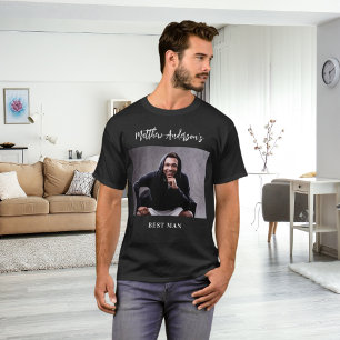 BÄSTA MAN foto sventförlovningsfest T Shirt
