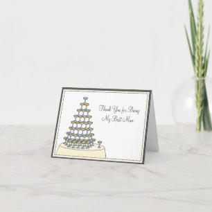 Bästa man-fräckt tackkort - Täck