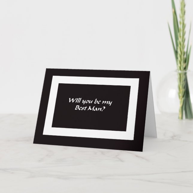 Bästa Man Kort (Framsida)