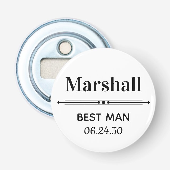 Bästa Man Personlig Flasköppnare (Framsidan)