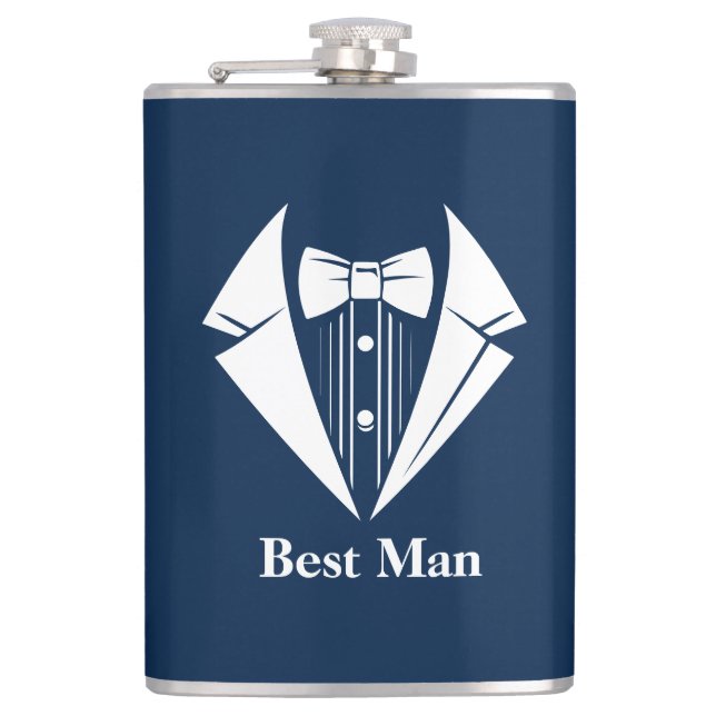 Bästa Mannen Flask Fickplunta (Framsidan)