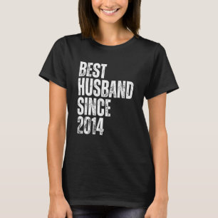 Bästa mannen sedan 2014 Vintage bröllopsjubileum T Shirt