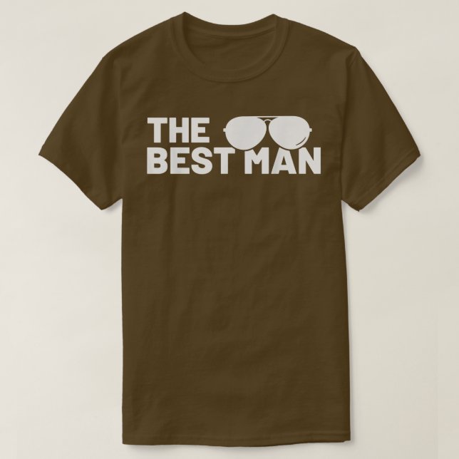 Bästa Mannen Sjunger Pojkfest Tillbehör Bröllop  T Shirt (Design framsida)