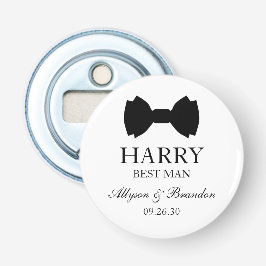 Bästa Mannen Svart Fluga Flasköppnare