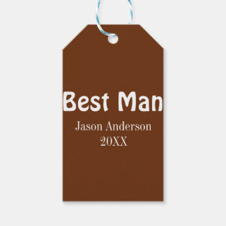 bästa mans namn år 20xx brun vit brudgumsvän bröll presentetikett