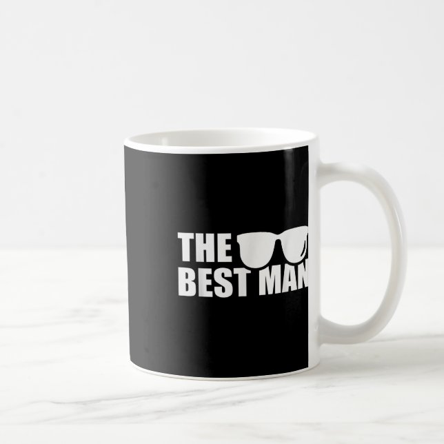 Bästa mans svensexa  kaffemugg (Höger)