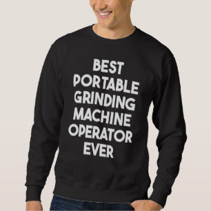 Bästa Maskin-operatör någonsin för bärbara datorer Lång Ärmad Tröja