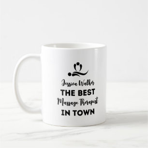 Bästa massageterapi i stan kaffemugg