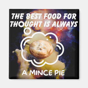 Bästa mat att tänka på - en Mince Paj Magnet