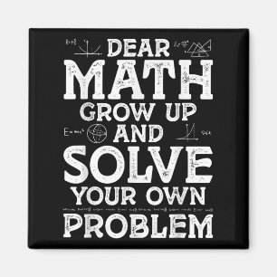 Bästa matematik växa upp och lösa din egen problem magnet