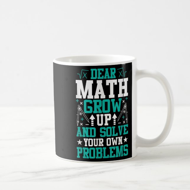 Bästa matematik växa upp och lösa dina egna proble kaffemugg (Höger)
