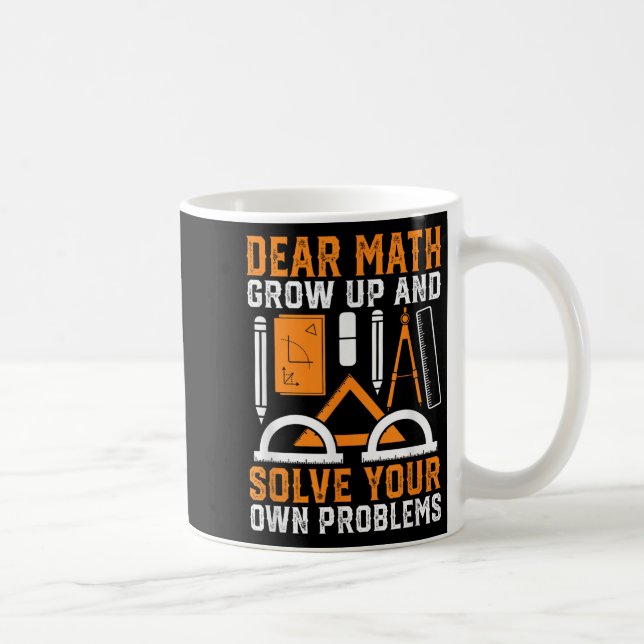 Bästa matematik växa upp och lösa dina egna proble kaffemugg (Höger)